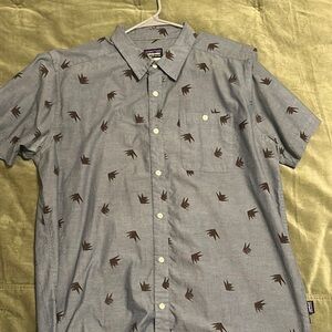 Patagonia Gray Short Sleeve Shirt